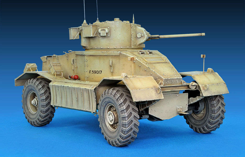 MIN35152 AEC Mk.1 Armoured Car PLASTIC MODEL KIT Miniart 1:35 