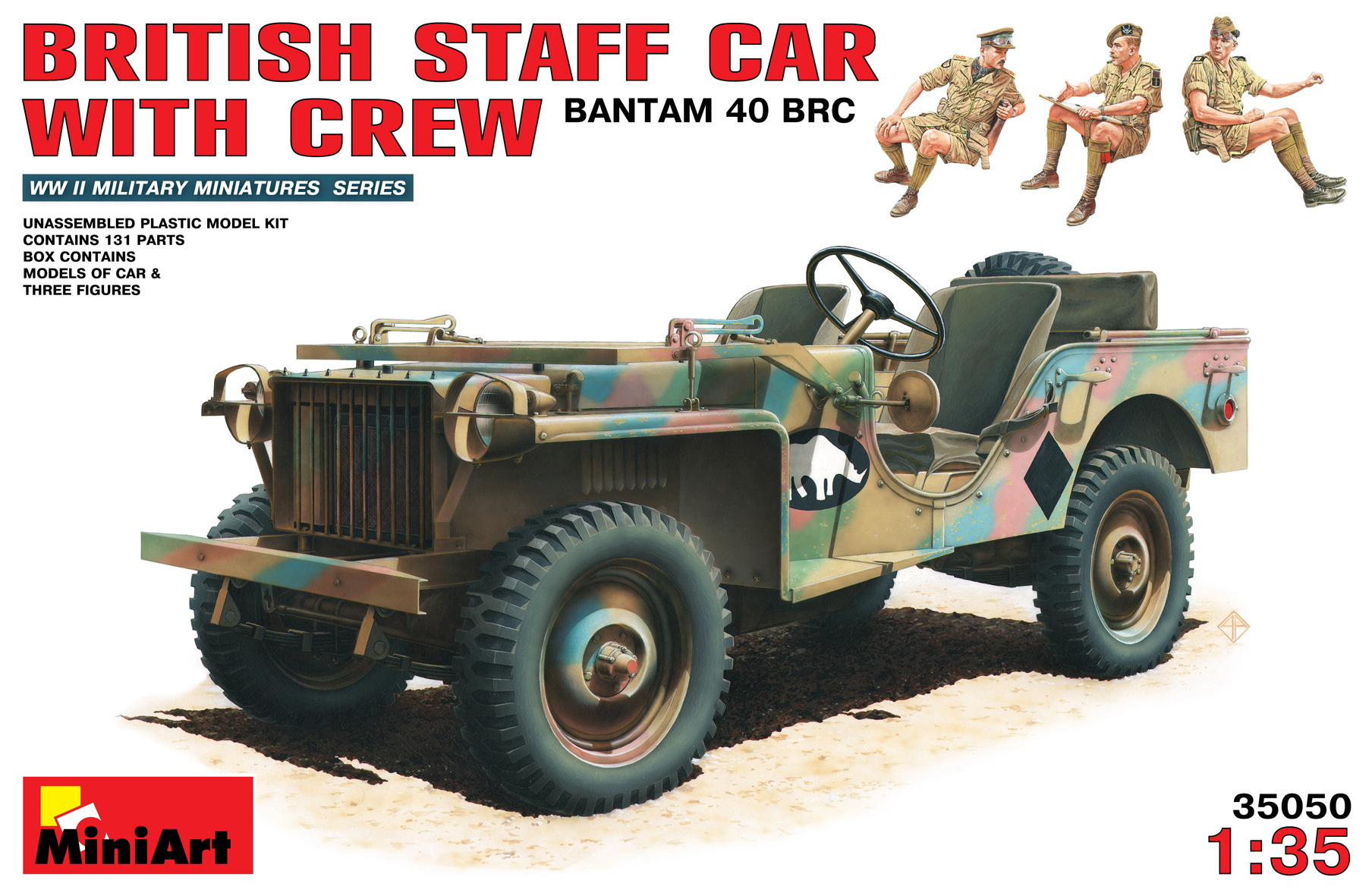 Details about   1/35 British STAFF CAR WITH CREW MiniArt 35050 ModelKits 