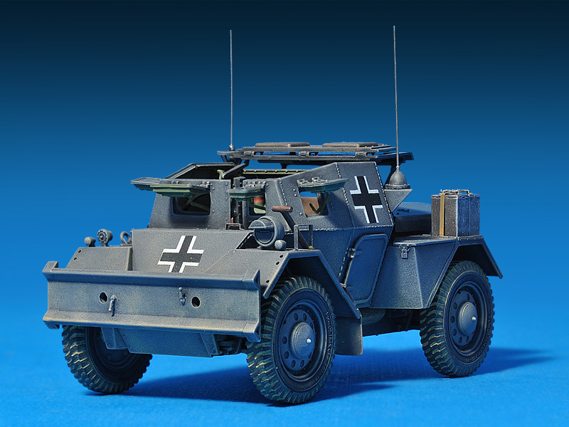 Mini Art 1/35 German Dingo MK II Scout Car W/ Crew Model Kit 35074 