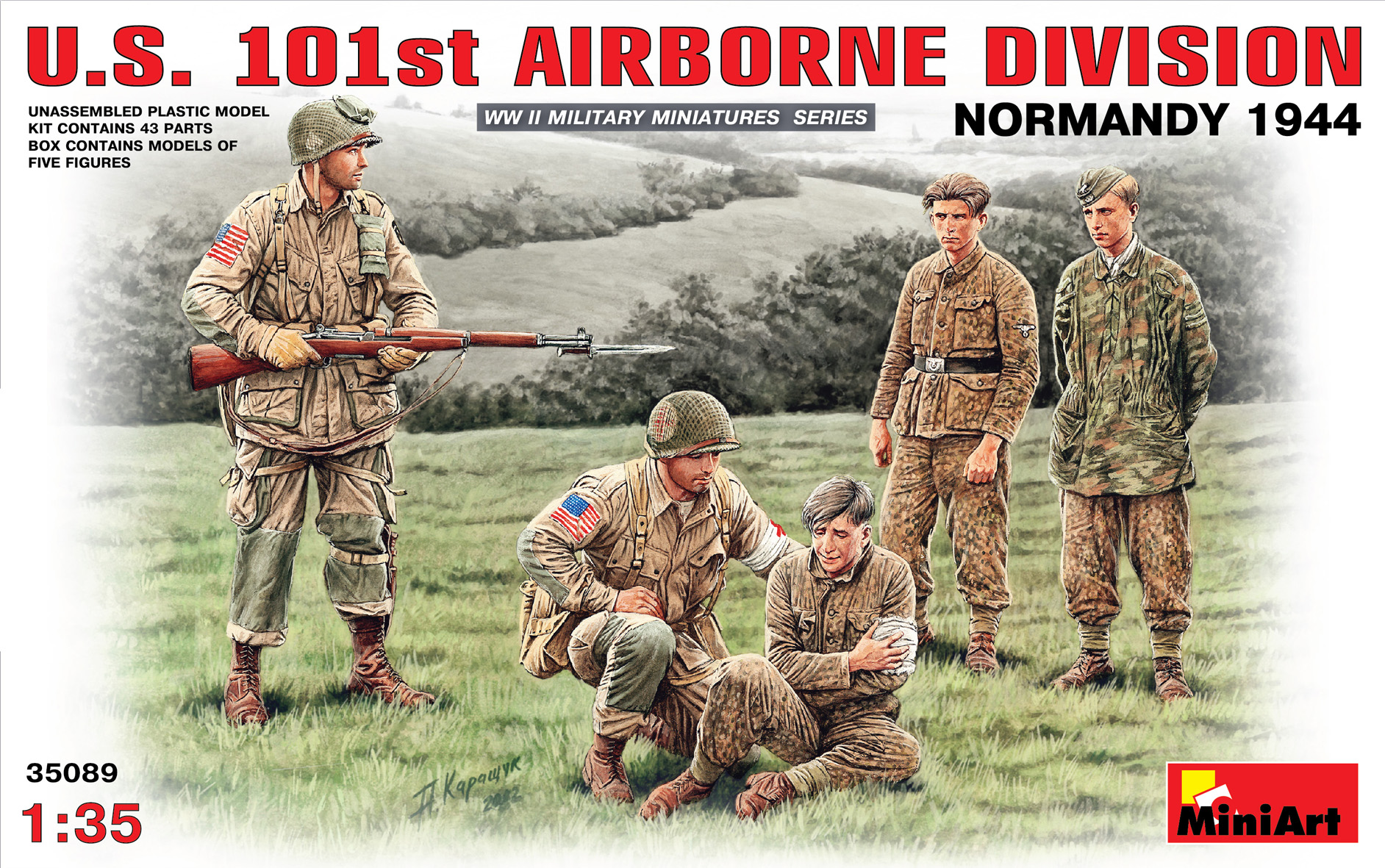 MiniArt 35089 U.S 101st Airborne division Normandy 1944 1//35