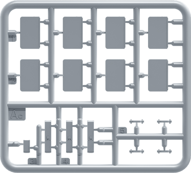 Modèles À L échelle - Miniart Echelle 1 : 35 gaz-aaa W/quad M-4 Kit Modèle  Plastique