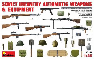 WW II german infantry weapons and equipment #35247 1/35 MINIART 