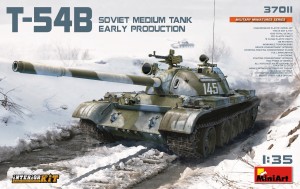 37011 T-54B SOVIET MEDIUM TANK. EARLY PRODUCTION. INTERIOR KIT