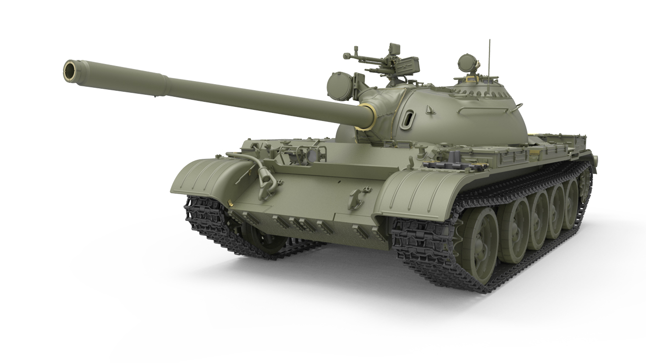 Mini Type 37011 Model Kit Tank 54B Early Production Interior Kit – Game
