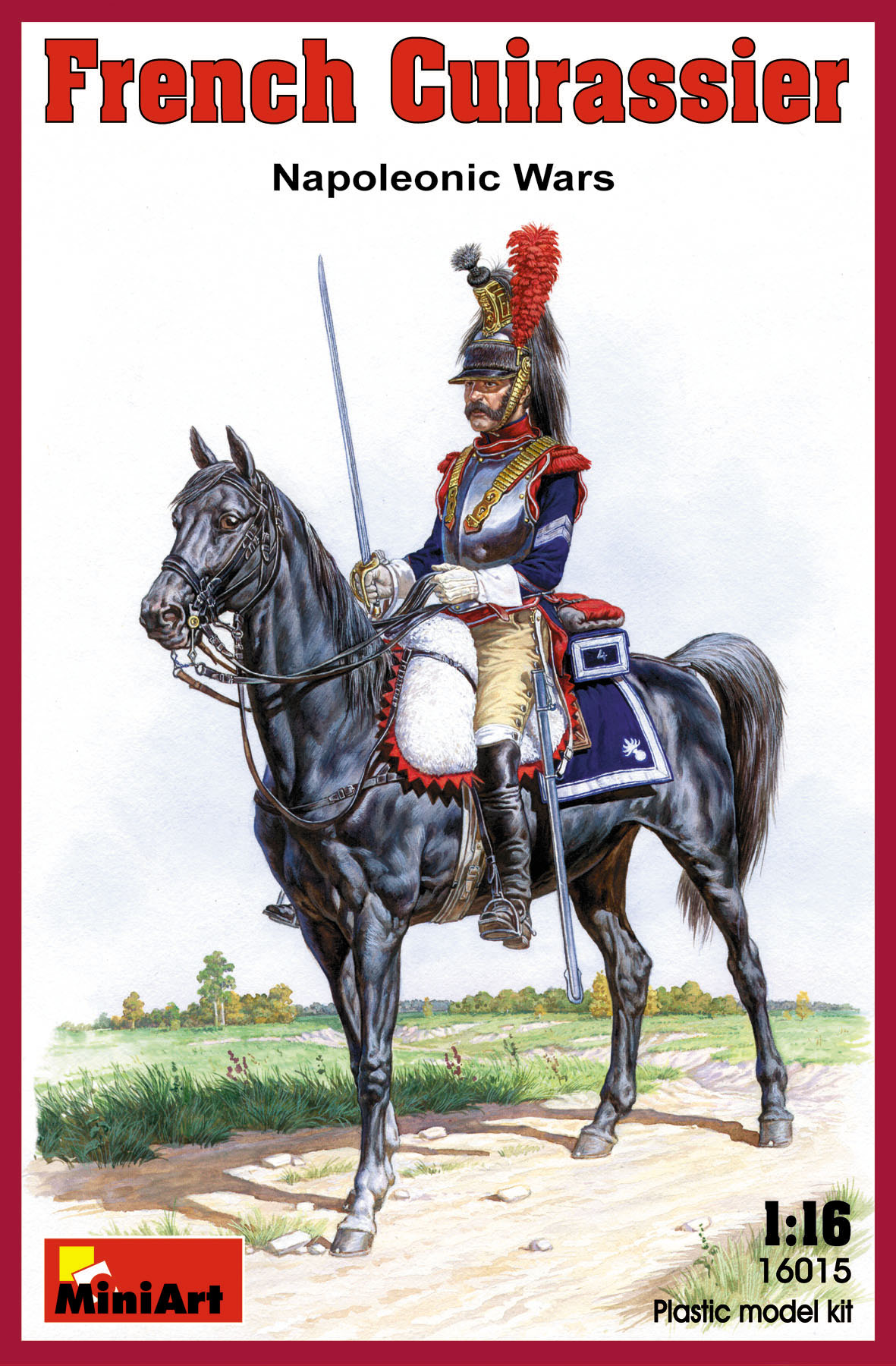 1/16 MiniArt  16016 Plastic model kit French Dragoon Napoleonic wars 