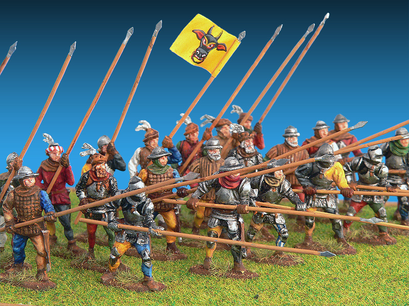 Miniart 1/72 HO Swiss Infantry 15th cent. 