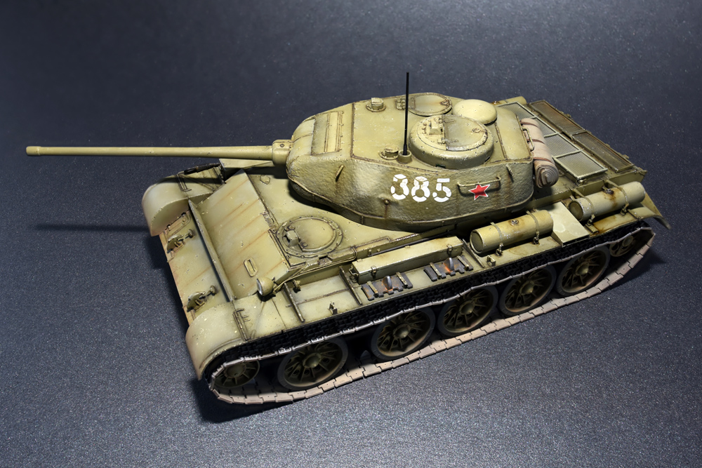 Scale model tank 1:72 Т-44