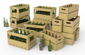 MiniArt Champagne & Cognac Bottles w/Crates in 1:35  6465575 Mini Art 35575  X 
