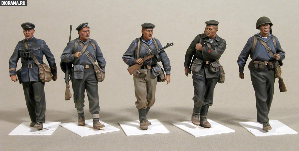 MiniArt 1/35 35094 WWII Soviet Red Army Naval Troops Special Edition 