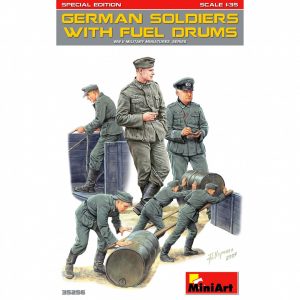 Miniart 35286 1:35th échelle WWII soldats allemands avec jerricans neuf pour 2020 