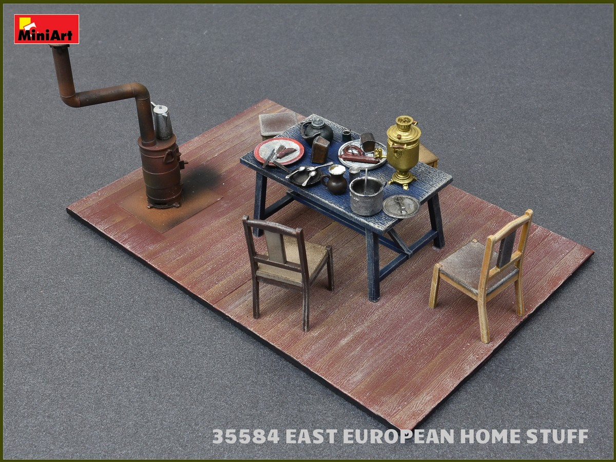 East European Home Stuff MiniArt #35584 1 35 Scale for sale online 