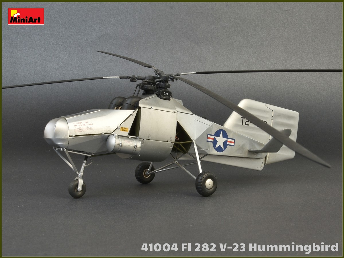 Kolibri MiniArt 1//35 Scale Fl 282 V-23 Hummingbird Plastic Model Building Kit # 41004