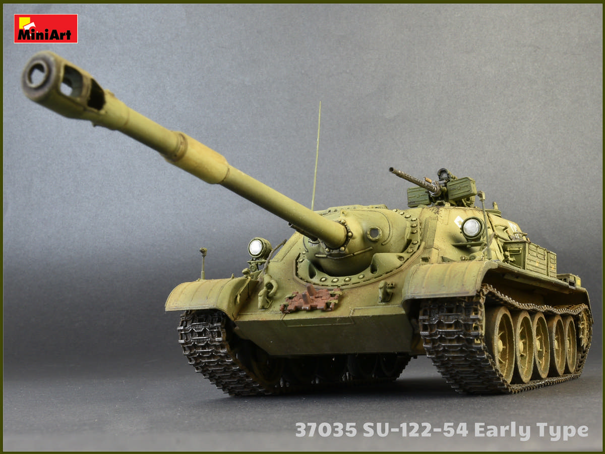 37035 SU-122-54 EARLY TYPE – Miniart