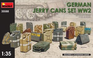 1/35 MiniArt  35597 Buildings And Accessories German 200L Fuel Drums  WWII 