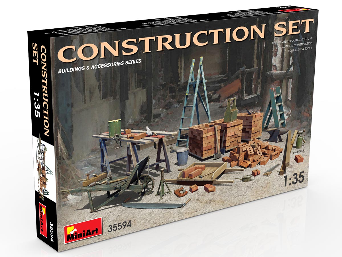 plastic construction model kits