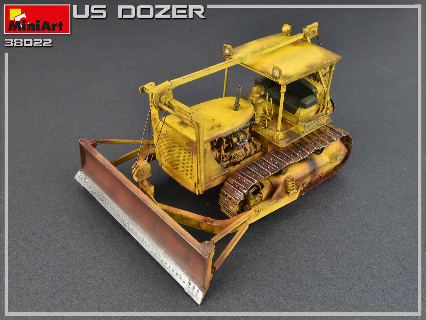 Bulldozer Scale Plastic Model Kit 1/35 for sale online MiniArt 38022 U.s