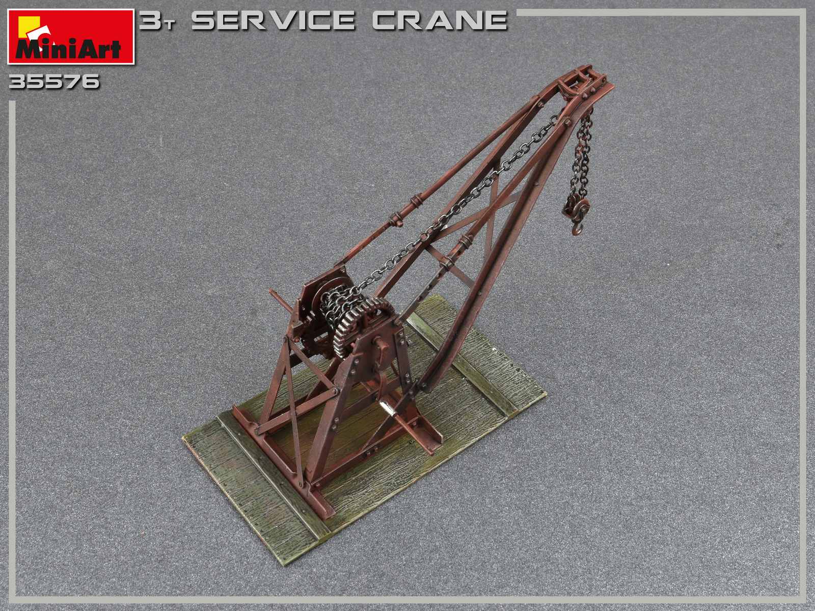 German 3 ton Crane WWII 1//35