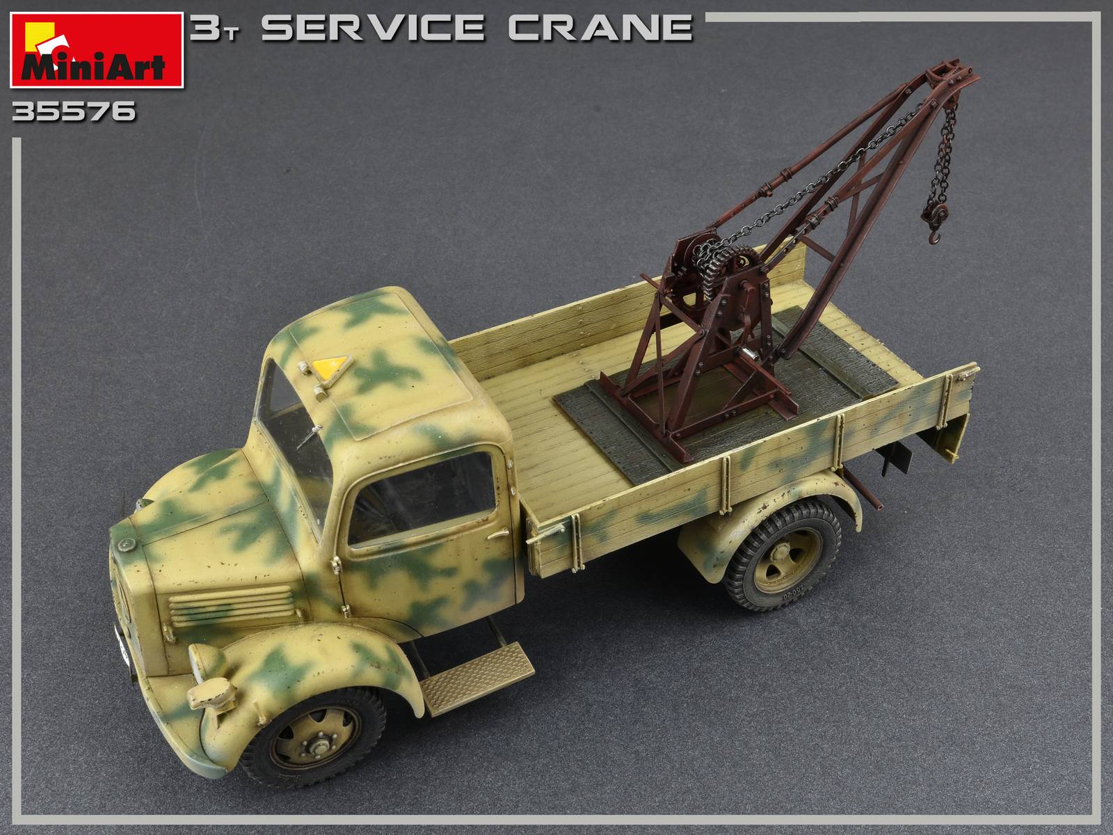 plastik model kit plastik model kit Miniart 35576-1:35 3 ton service crane 