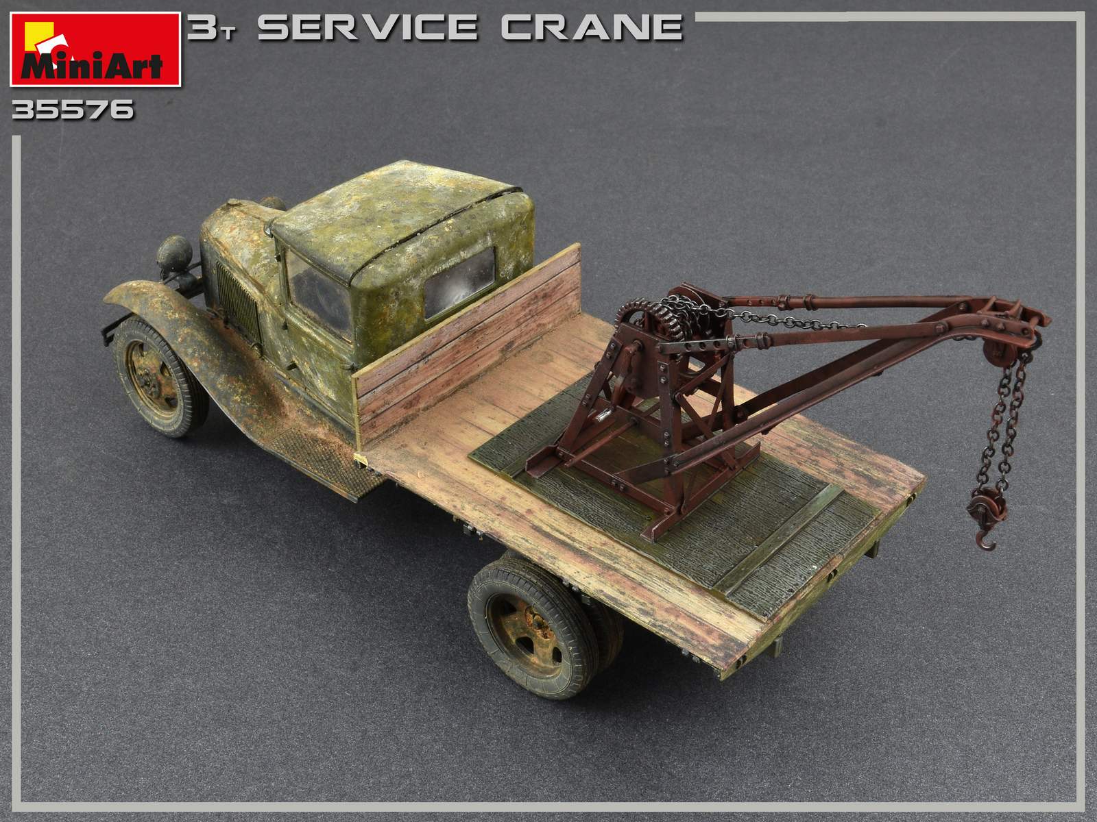 German 3 ton Crane WWII 1//35