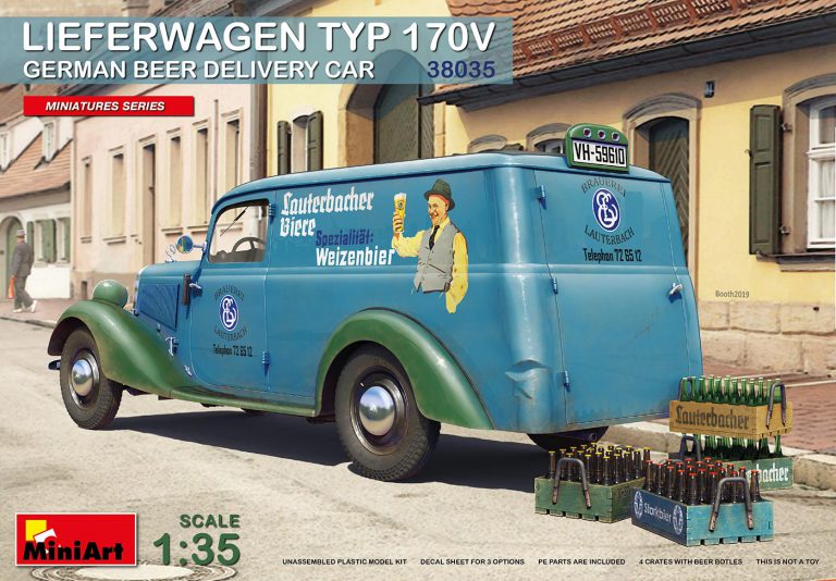 38035 LIEFERWAGEN TYP 170V GERMAN BEER DELIVERY CAR