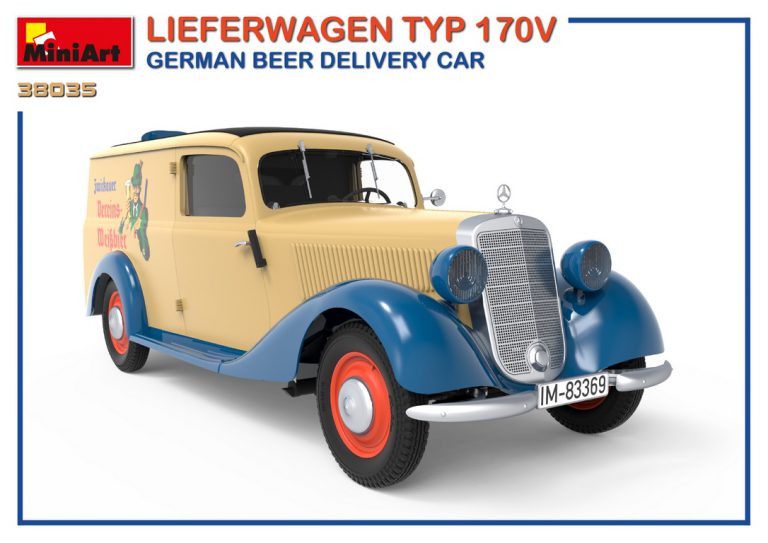 38035 LIEFERWAGEN TYP 170V GERMAN BEER DELIVERY CAR