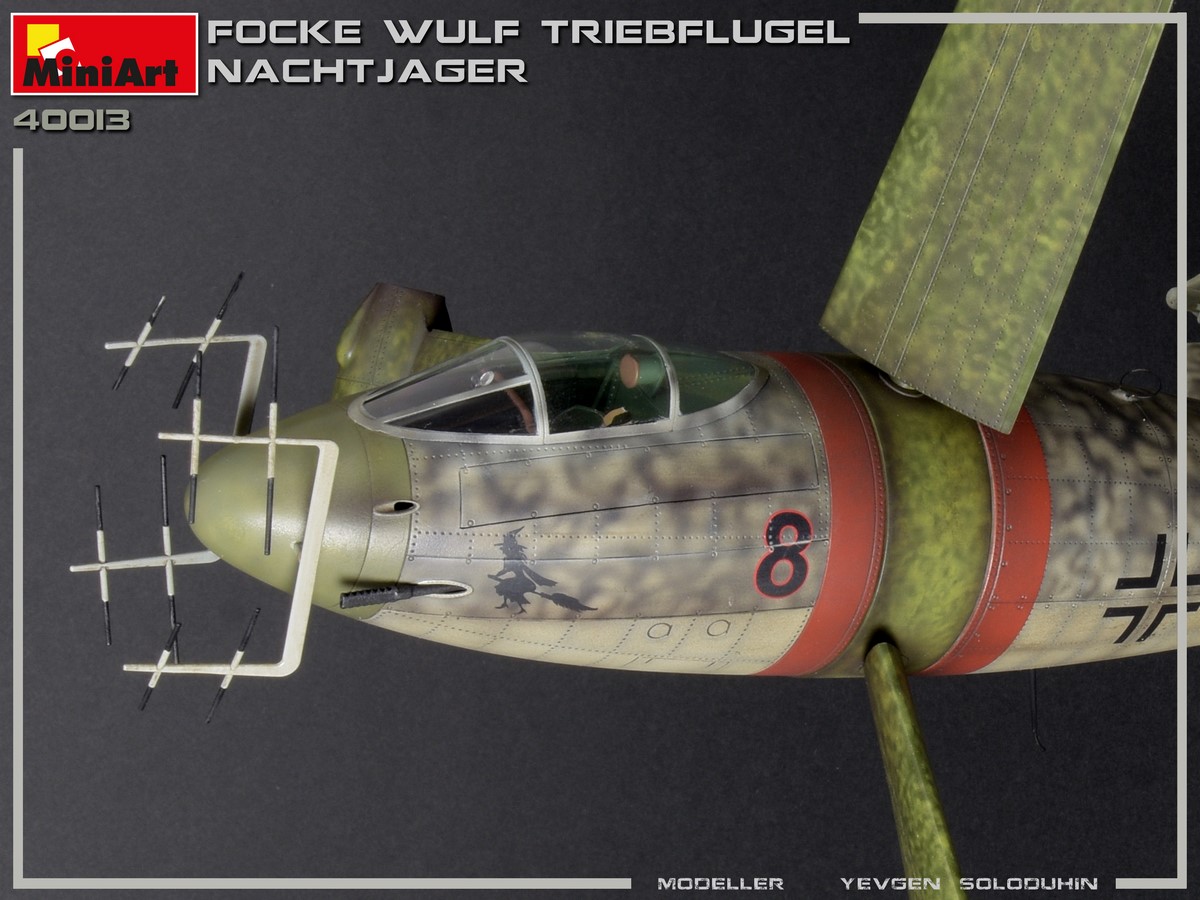 Details about   Focke Wulf Triebflugel Nachtjager Kit MINIART 1:35 MA40013 Model 