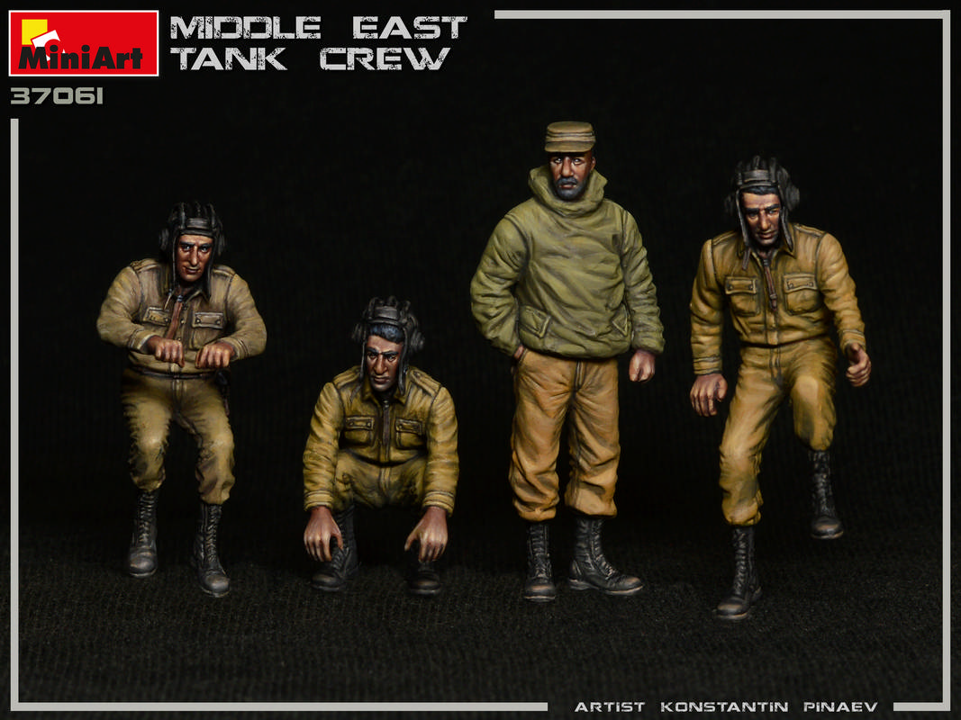 MiniArt 6463761 Middle East Tank Crew 1960-70s in 1:35 