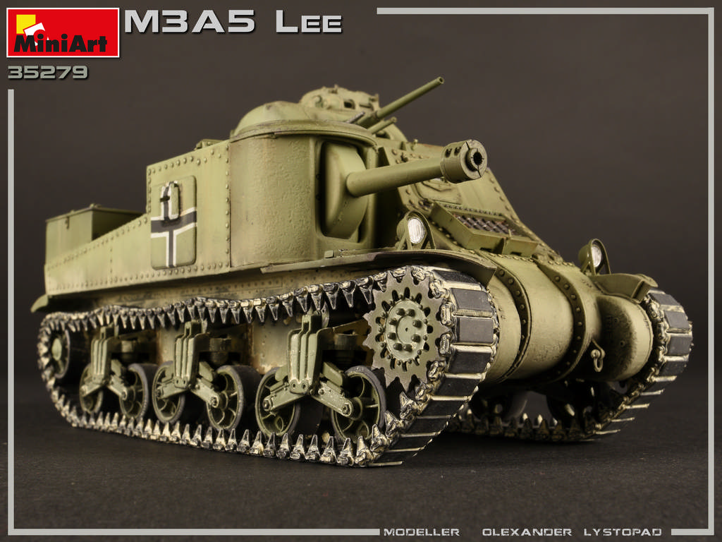 MiniArt 1/35 WWII M3a5 Lee Medium Tank Plastic Model Kit 35279 for sale online 