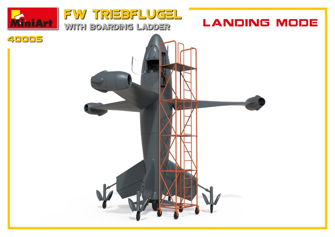 MiniArt 40005 Focke Wulf Triebflugel with Boarding Ladder 1/35