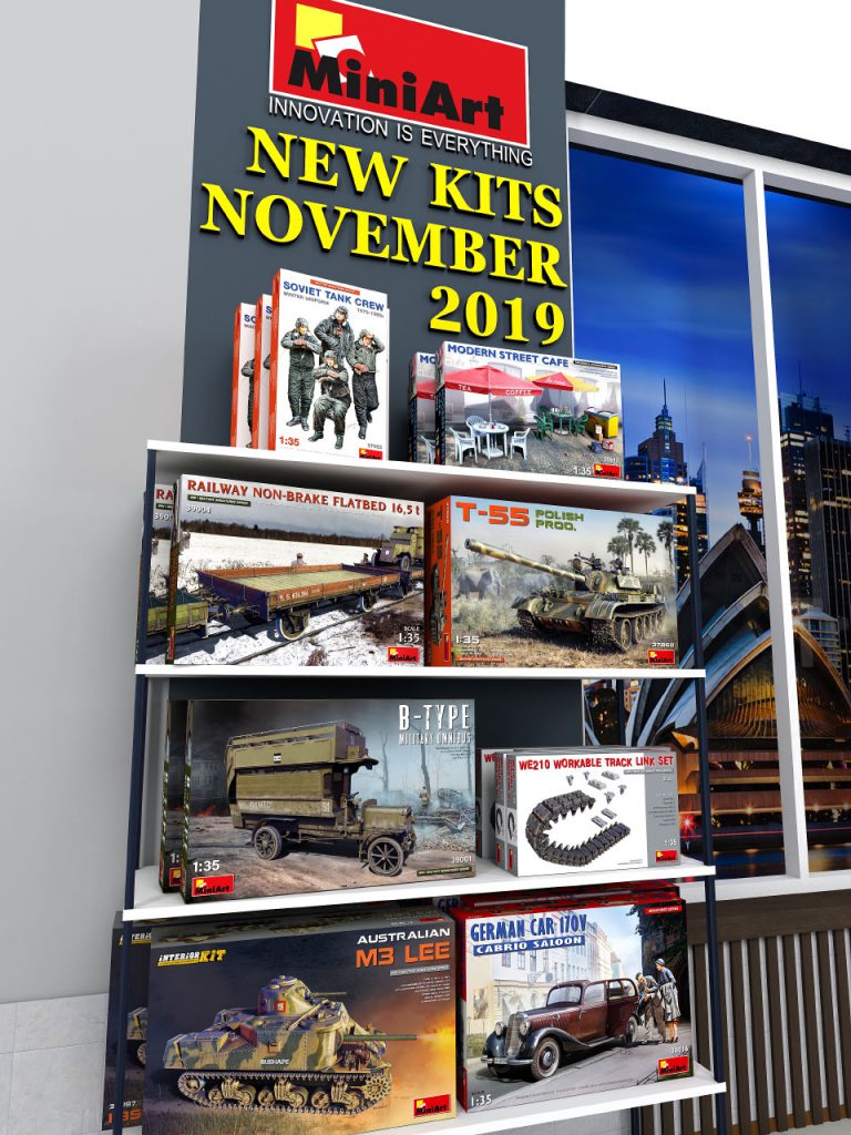 Miniart Manufacture Of Highly Detailed Plastic Model Kits - new models kits 1 25 scale 2 18 news