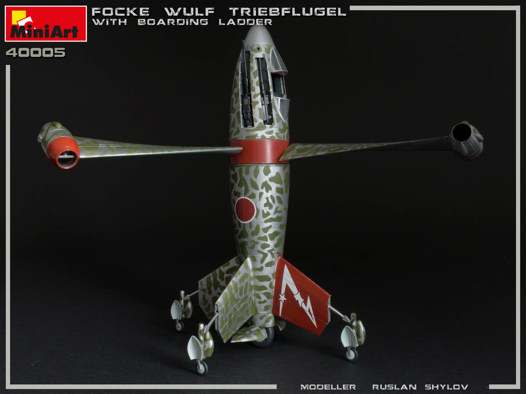 MiniArt 1/35 Focke-Wulf TRIEBFLUGEL avec échelle de coupée # 40005 
