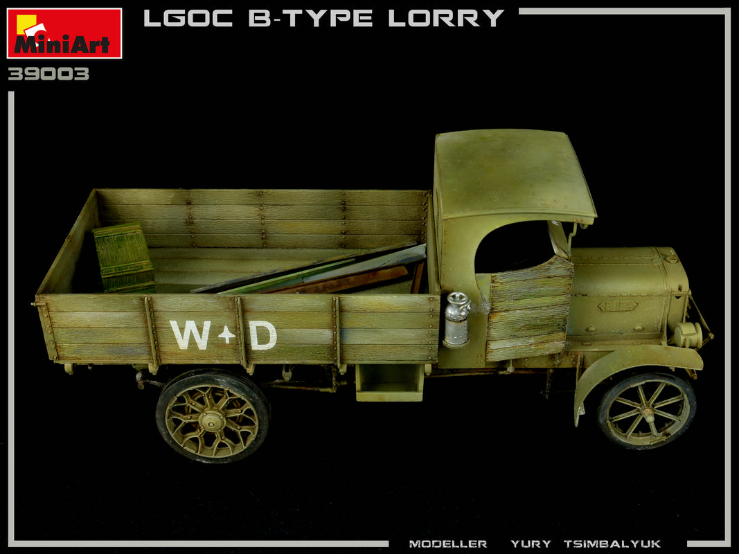 Miniart 1/35 British Military Lorry B-Type # 39003 