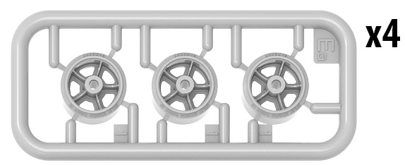 Welded Kit MINIART 1:35 MA35220 Miniature M3//M4 Roadwheels Set