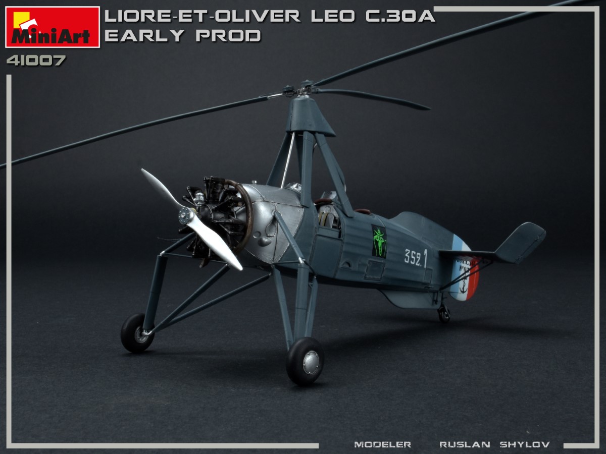 Miniart 41007-1/35 LIORE-ET-OLIVER LeO C.30A Early Production Models Kit 