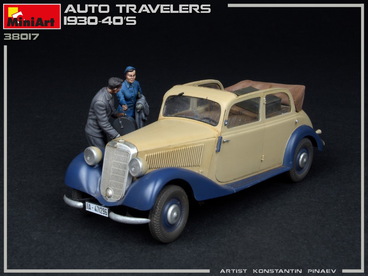 MiniArt Mini38017 Auto Travelers 1930-40 1/35 