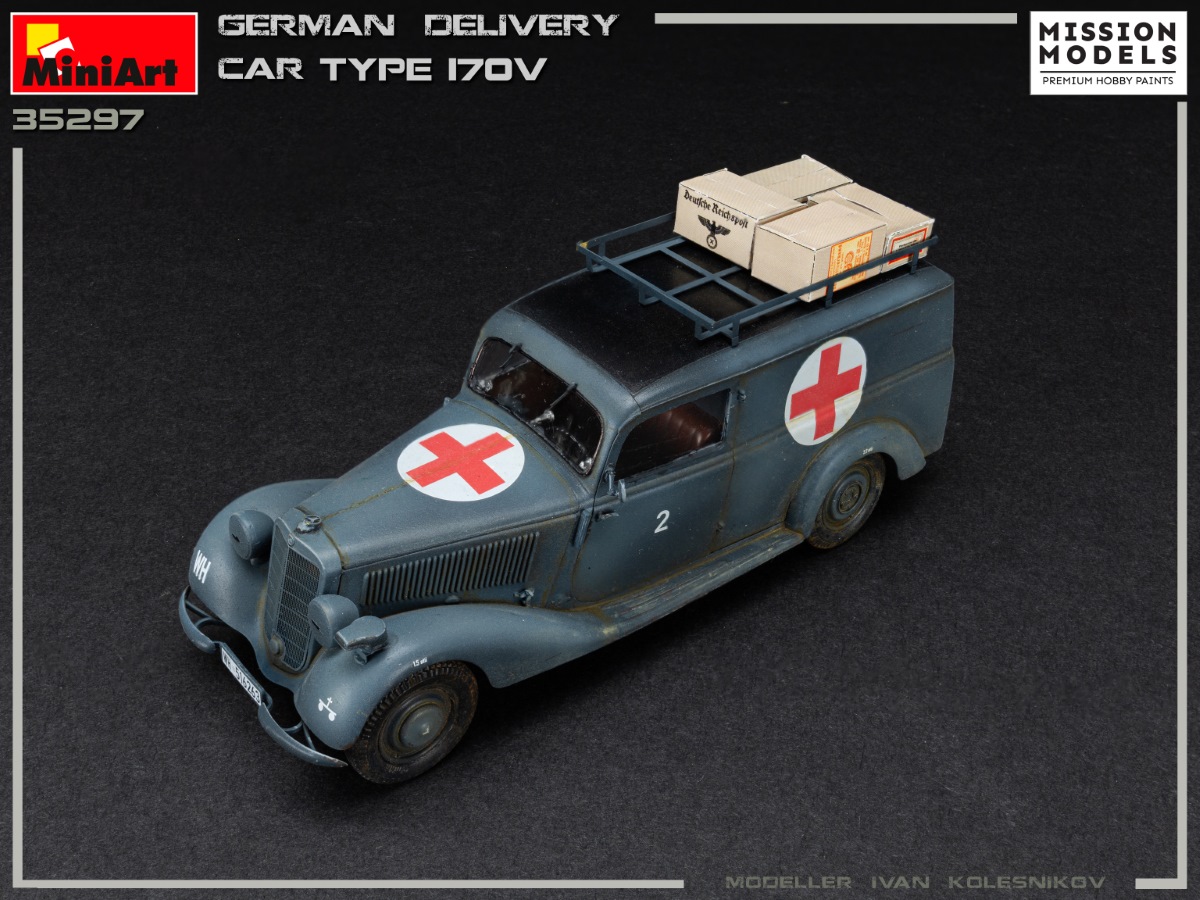 German Delivery Car Type 170V MiniArt 1:35 