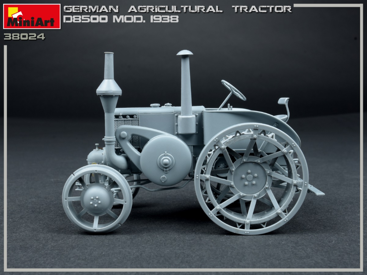 Miniart 1/35 German D8500 Mod 1938 Agricultural Tractor # 38024 