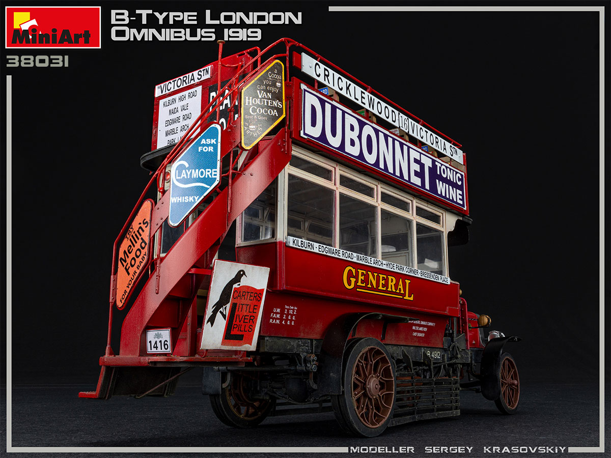 MiniArt 1/35 B-Type London Omnibus 1919 