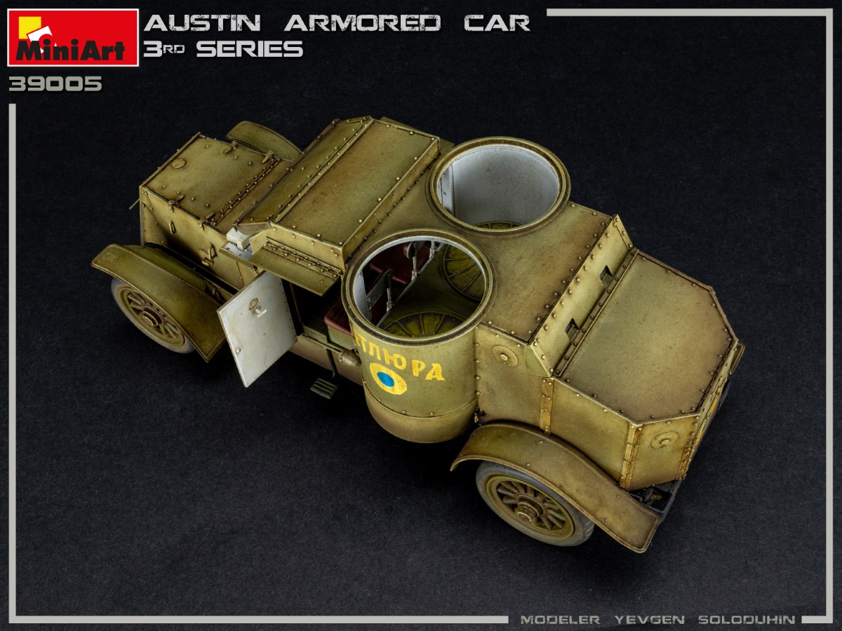 MIN39005 Interior Kit Miniart WWI 1:35 scale model kit Austin Armored Car 