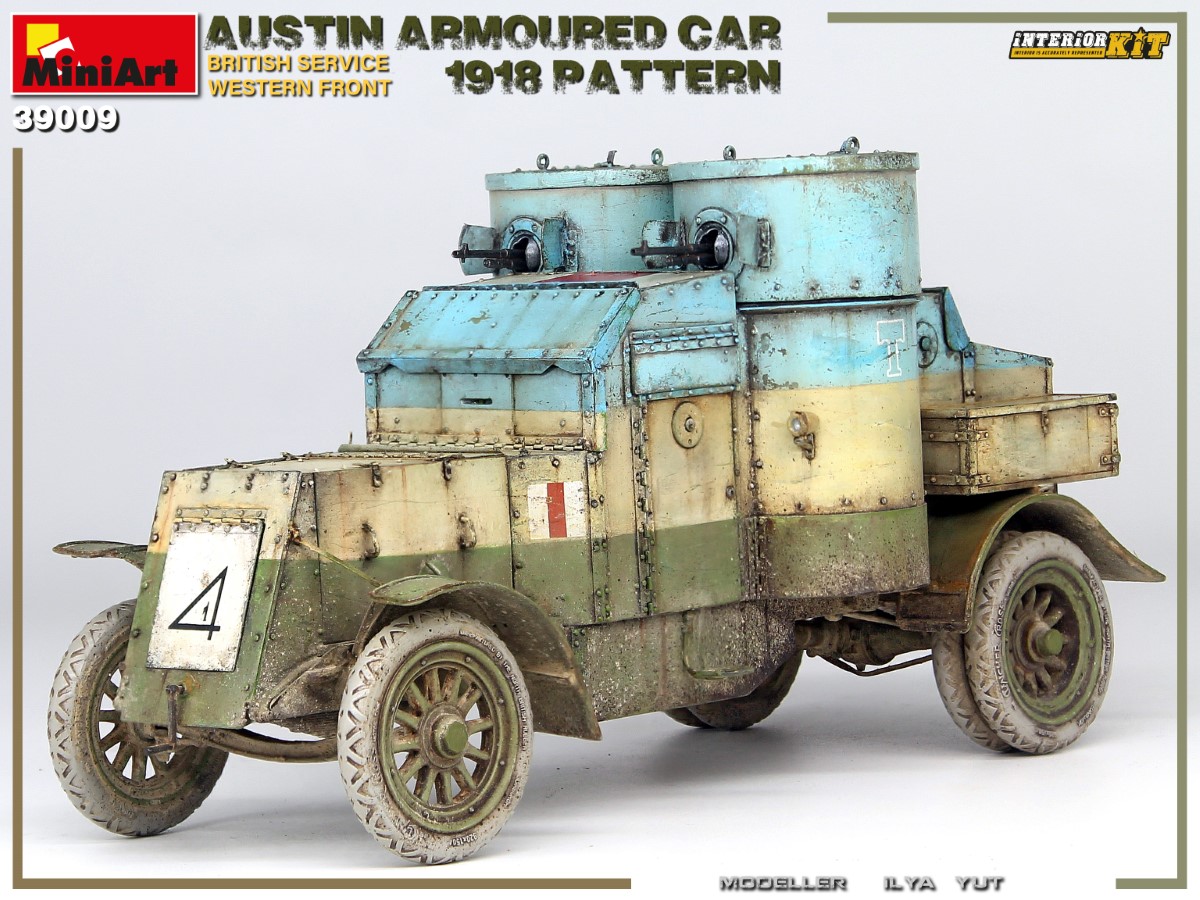 Western Front MiniArt: Austin Armoured Car 1918 Pattern Inte British Service 