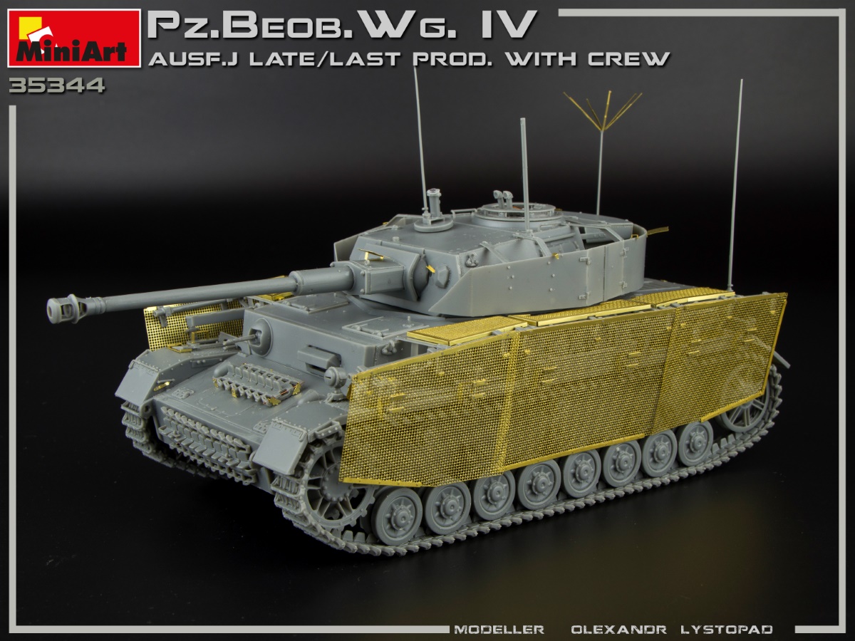 Miniart 35344 Pz.Beob.Wg.IV Ausf 2 IN 1 W/CREW Kit 1/35 J LATE/LAST PROD 