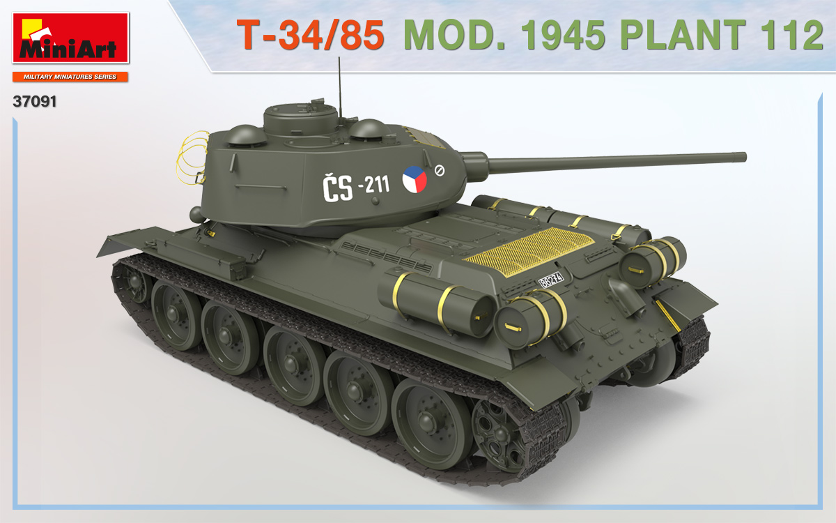 37091 T-34/85 MOD. 1945. 112 – Miniart
