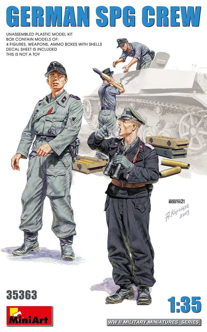German MiniArt 1/35 35042 WWII Drivers of US British & Soviet 4 Figures 