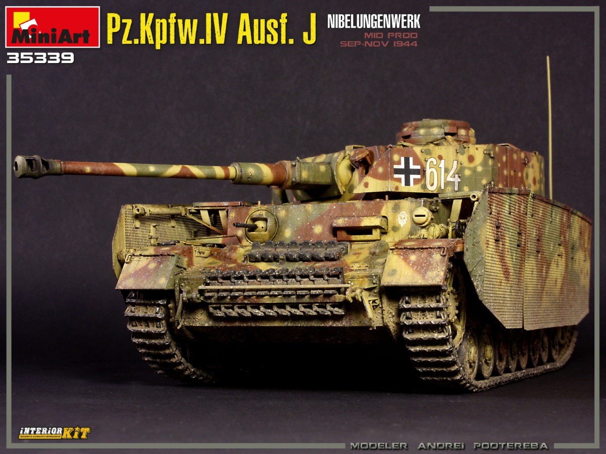 New Photos of Kit: 35339 Pz.Kpfw.IV Ausf. J Nibelungenwerk. MID 