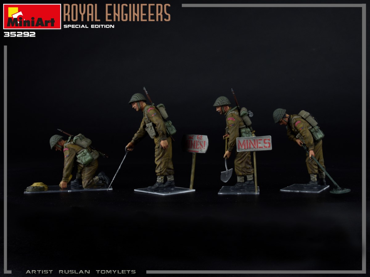 Spec Edit Miniart 1:35 MIN35292 Royal Engineers