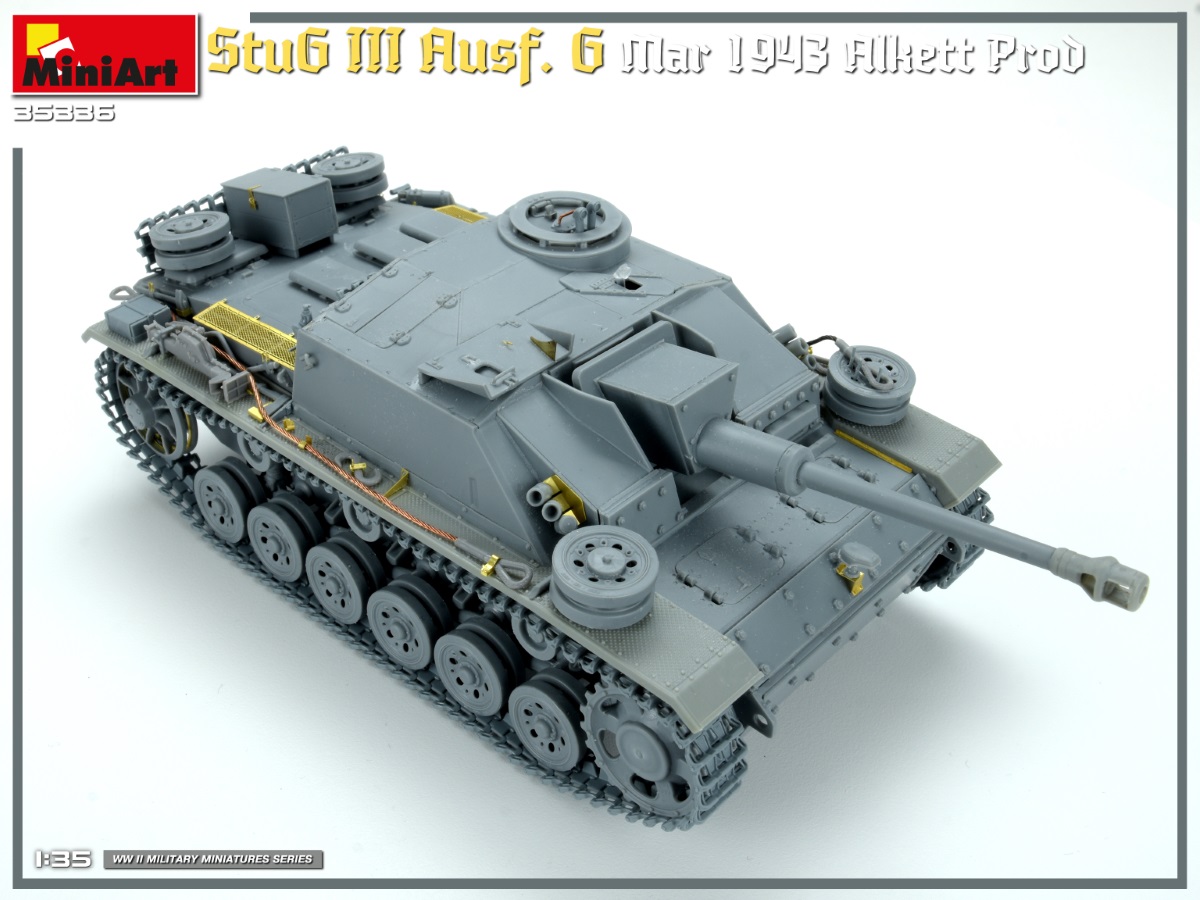 35336 StuG III Ausf. G March 1943 Alkett Prod – Miniart