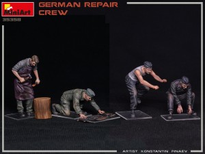 New Photos of Kit: 35358 GERMAN REPAIR CREW by Konstantin Pinaev