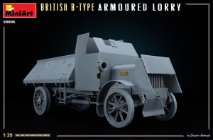 Build Up of MiniArt Kits: 39006 BRITISH B-TYPE ARMOURED LORRY