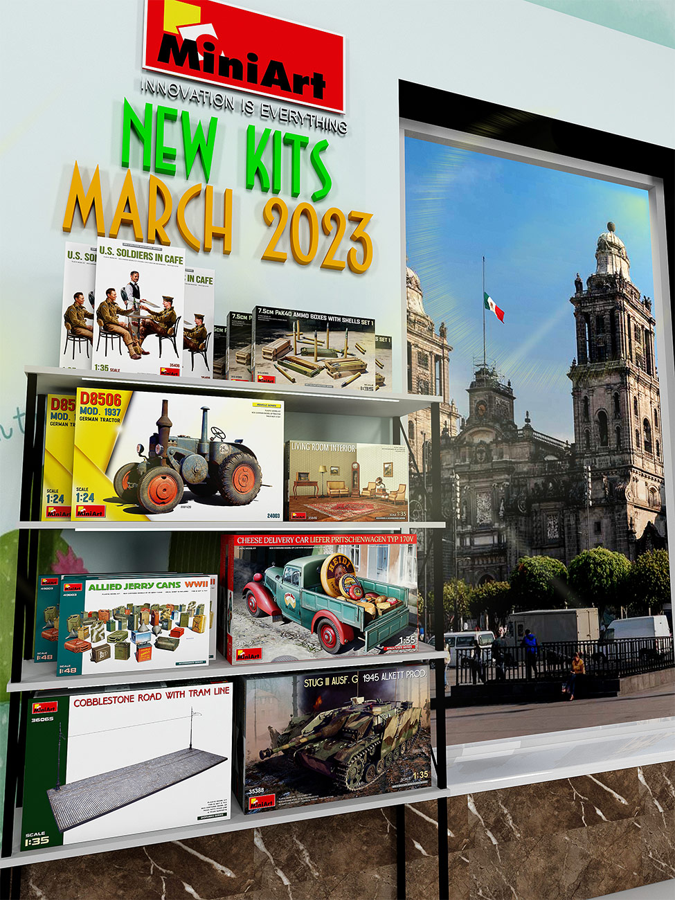 New MiniArt Kits Available March 2023