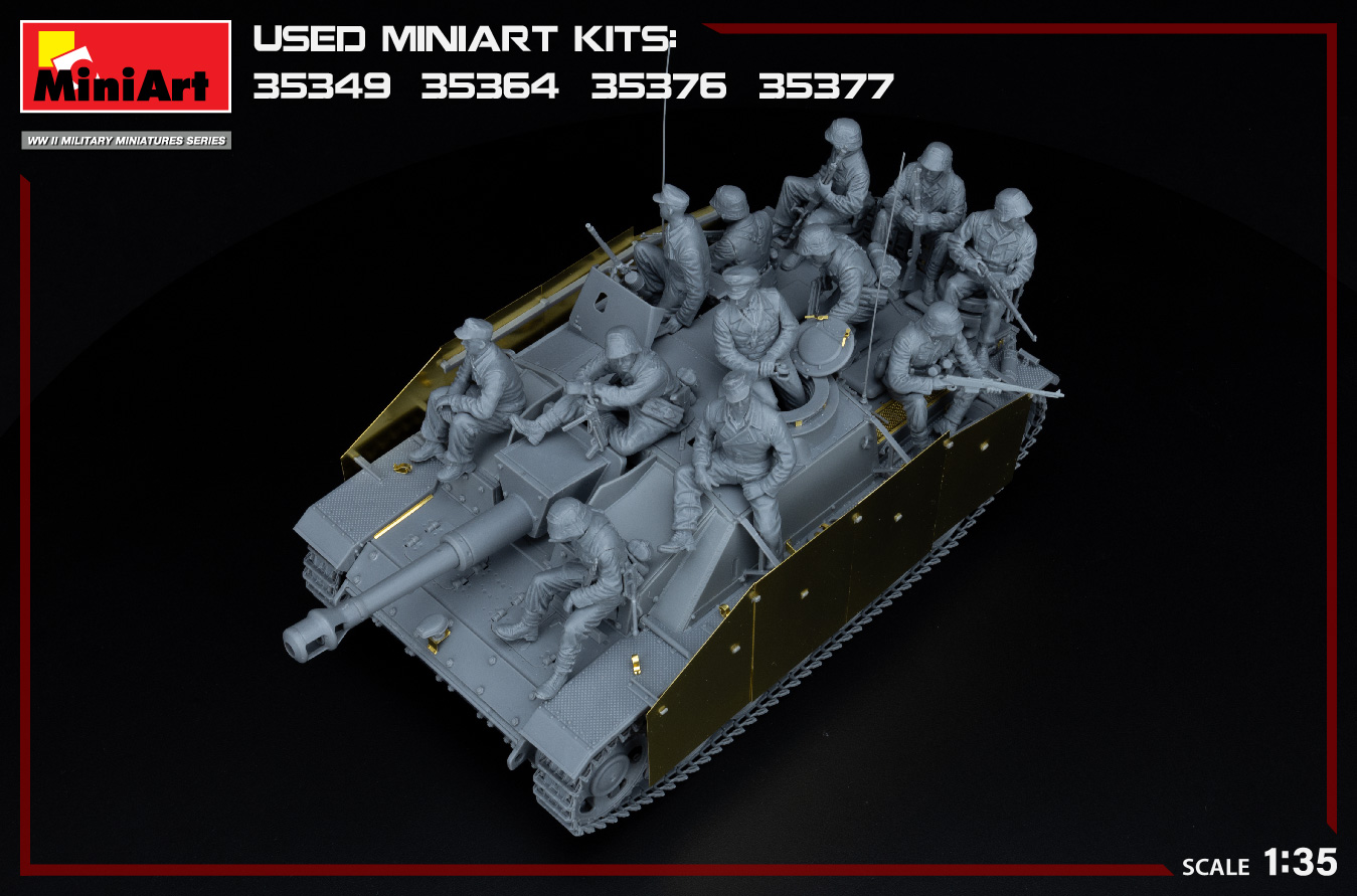MiniArt 35376 1/35 German Tank Riders Set 1